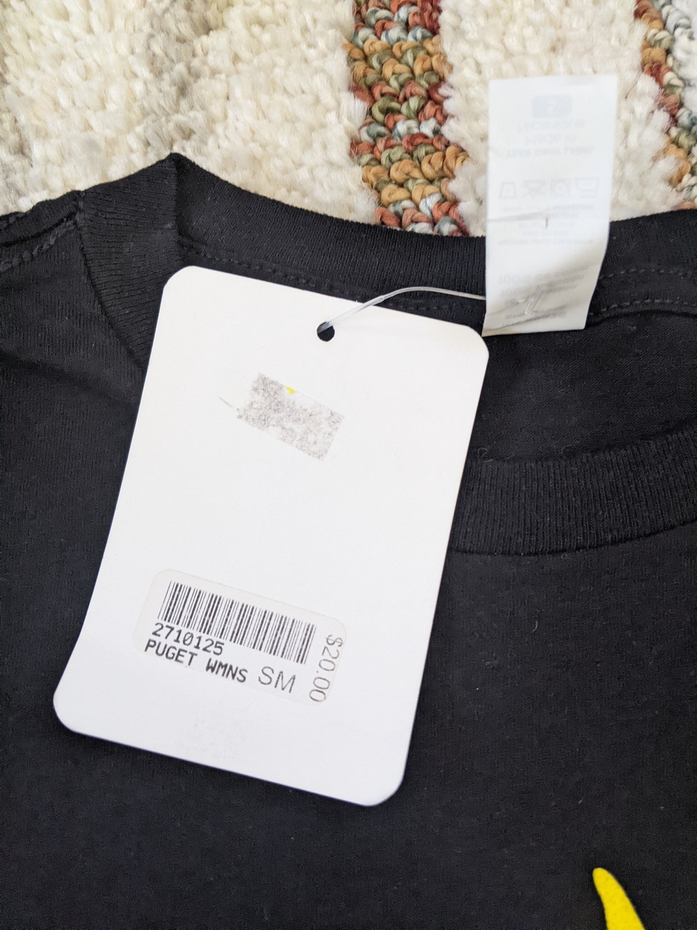 NWT Oregon Ducks Crew Neck Black Tee 100% Cotton XS - Picture 12 of 16